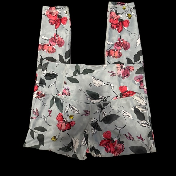 Athleta Elation Printed Floral High-Rise Leggings | Size Large - Picture 4 of 8
